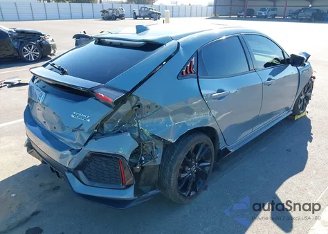 2017 Honda Civic Sport Touring from USA, damaged, VIN SHHFK7H9XHU413362